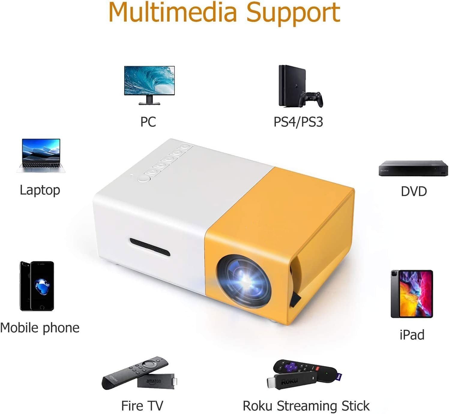 Mini Projector🎬🎬 - ynt -  