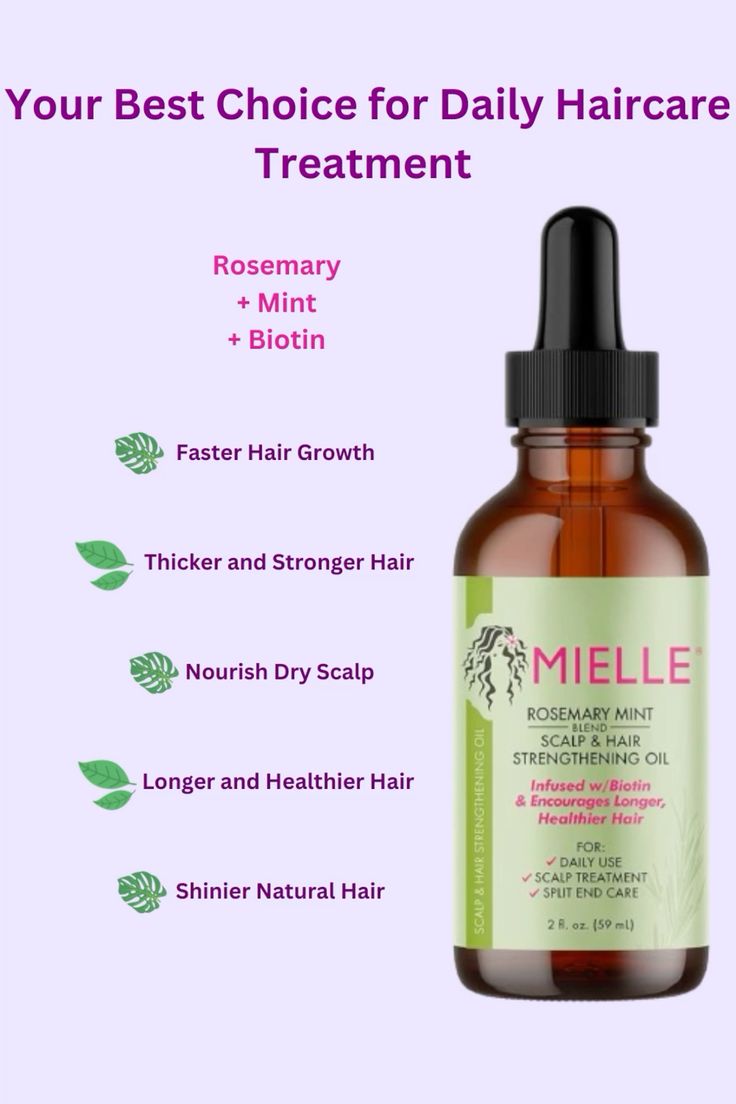 Rosemary Mint Scalp & Hair Strengthening Oil